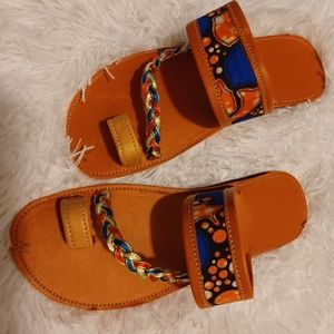 Hand made leather sandals